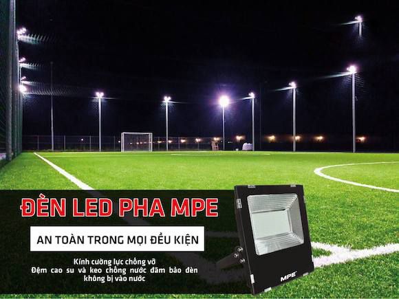 Cửa hàng đèn pha led MPE 50w tại TP HCM
