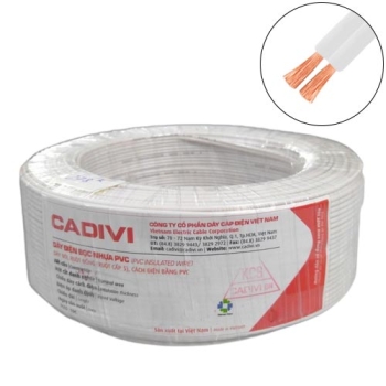 Dây điện bọc nhựa PVC 0.6/1kV CADIVI VCm-25 (1x196/0.4)