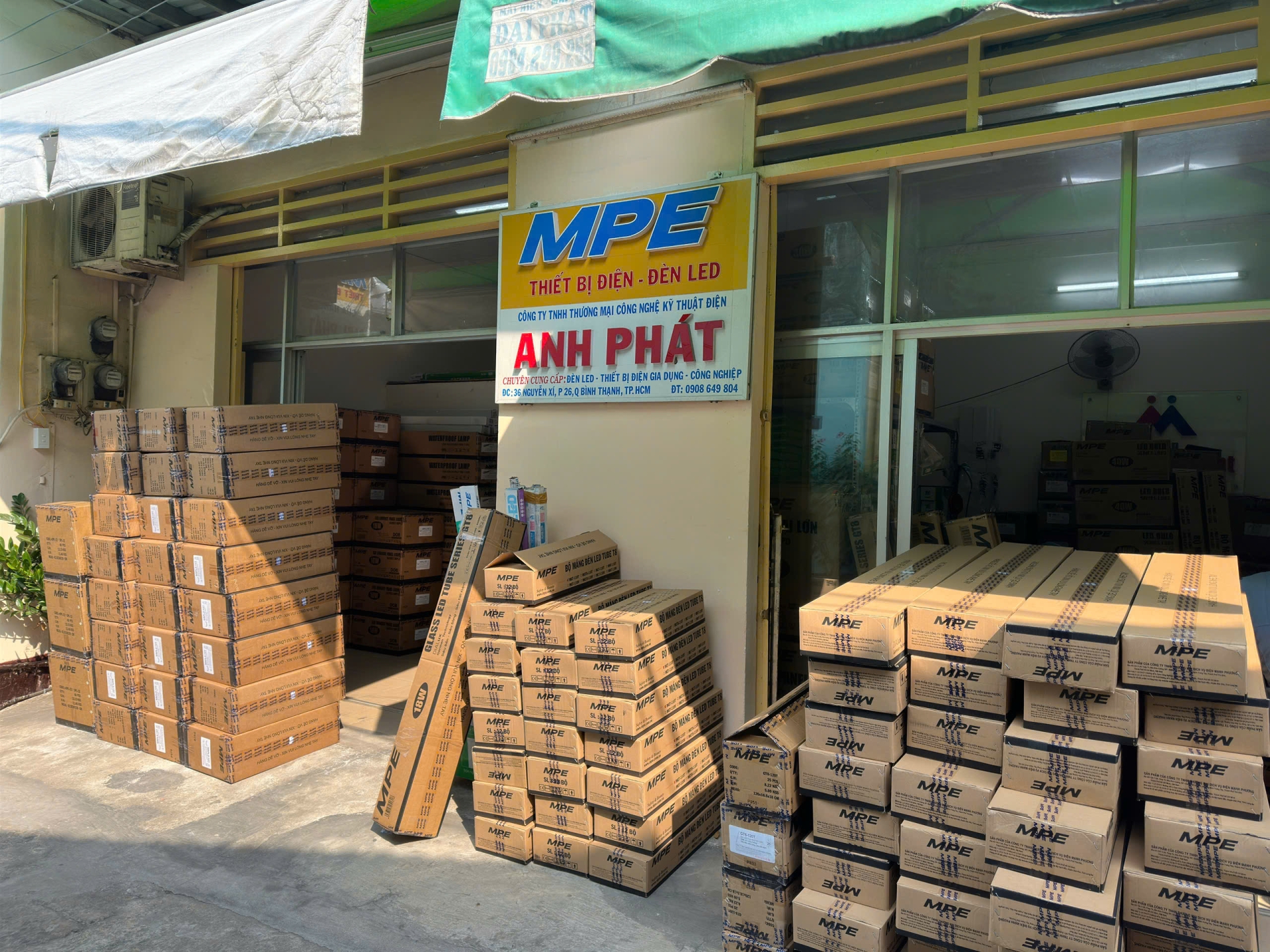 Đại Lý & Nhà Phân Phối Đèn LED MPE Chính Hãng tại TPHCM